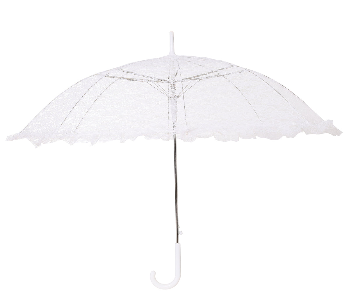 GP16499 – Musketier Sonnenschirm 19 Jahrhundert – Farbe: Weiß