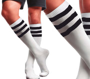 Sportsocken für Herren 47 cm gestreift, Bild 2