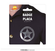 Sheriffstern für Erwachsene silber, Bild 1