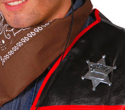Sheriffstern für Erwachsene silber, Bild 2