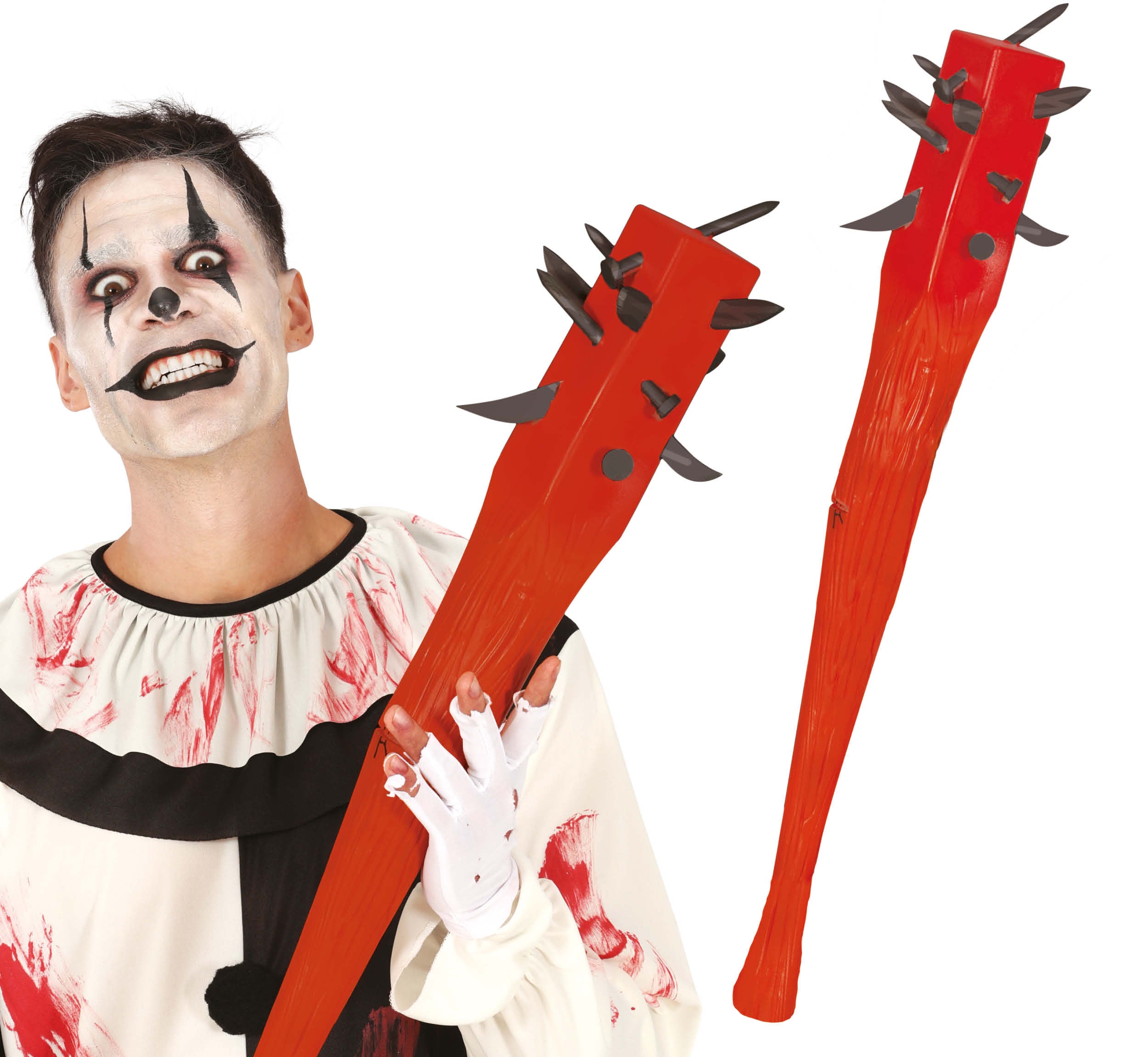 GP16518 – Halloween Gruselkeule Naegel Rot – Farbe: Beige