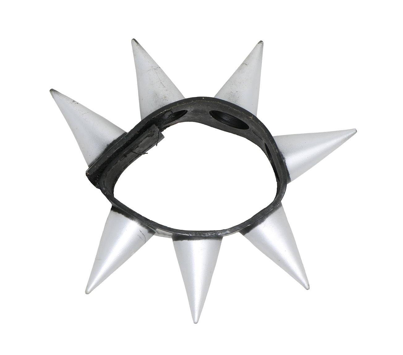 GP16531 – Rock Sado Armband Nieten Punk Karneval – Farbe: Schwarz