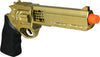 GP16581 – Polizei Diebe Karneval Gold Pistole – Farbe: Gold / Schwarz