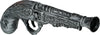 GP16583 – Piraten Abenteuer Pistole Karneval Accessoire – Farbe: Silber
