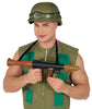 GP16597 – Militärische Karnevalskanone Kreative Partywaffe – Farbe: Braun