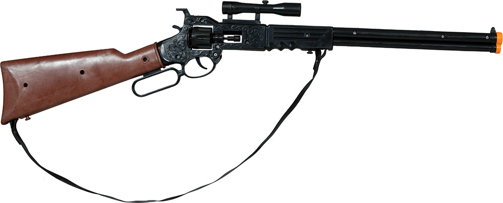 GP16602 – Cowboy Gewehr Ziel Fernrohr – Farbe: Schwarz / Braun