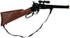 GP16602 – Cowboy Gewehr Ziel Fernrohr – Farbe: Schwarz / Braun