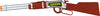 GP16633 – Cowboy Gewehr Karneval Abenteuer – Farbe: Braun / Silber / Schwarz