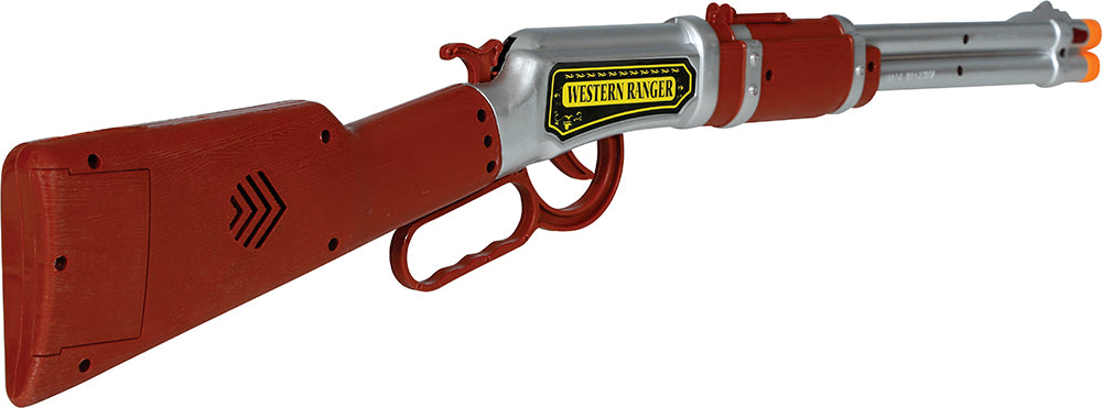 GP16633 – Cowboy Gewehr Karneval Abenteuer – Farbe: Braun / Silber / Schwarz