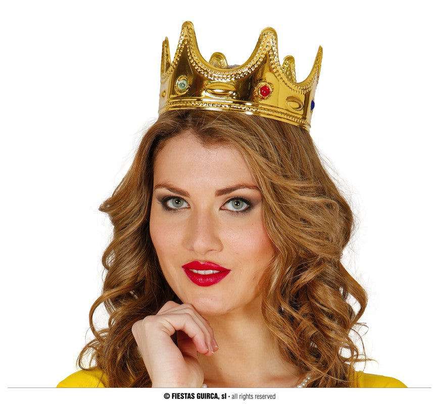 GP16638 – Mittelalterliche Prinzessinnenkrone Weihnachten – Farbe: Gold