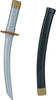 GP16647 – Ninja Abenteuer Karneval Set – Farbe: Schwarz / Silber