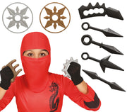 Ninja Waffen Set für Kinder 10 teilig, Bild 4