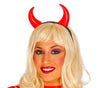GP16664 – Dämonischer Halloween Haarreif Kostüm – Farbe: Rot