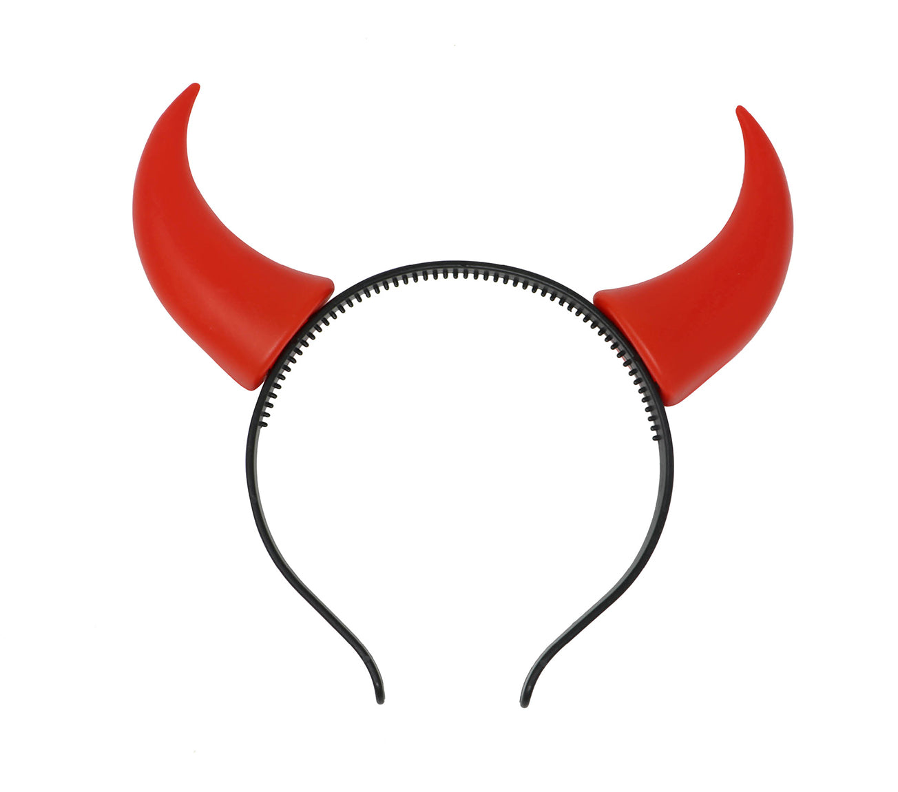 GP16664 – Dämonischer Halloween Haarreif Kostüm – Farbe: Rot