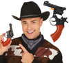 GP16671 – Polizei Karneval Revolver Western Spass – Farbe: Schwarz / Braun