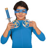 GP16721 – Superhelden Karneval Set Mit Maske – Farbe: GrÜn / Silber