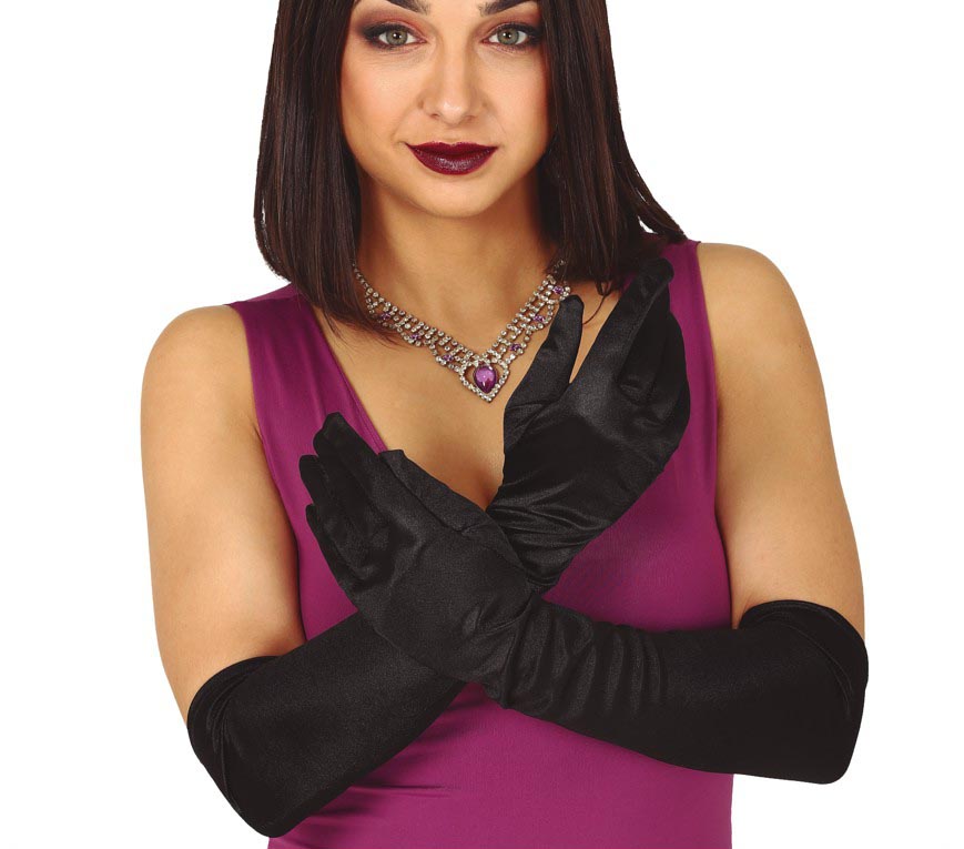 GP16755 – 20s Glamour Glamouröse Eleganz Karneval – Farbe: Schwarz