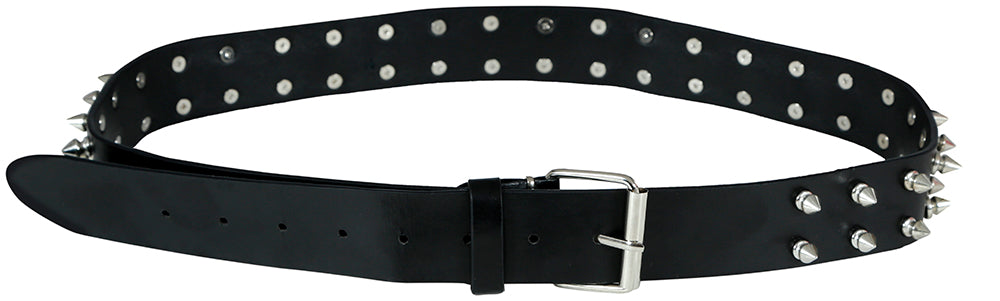 GP16785 – Rock Sado Nieten Gürtel Punk – Farbe: Schwarz / Silber