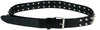 GP16785 – Rock Sado Nieten Gürtel Punk – Farbe: Schwarz / Silber