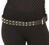 GP16785 – Rock Sado Nieten Gürtel Punk – Farbe: Schwarz / Silber