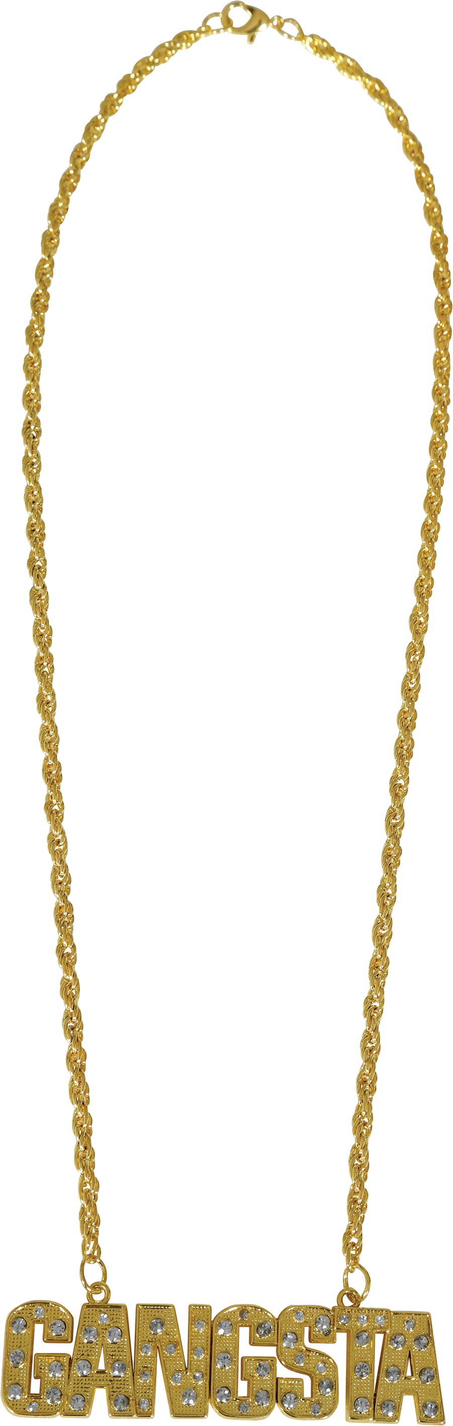 GP16797 – Gangsta 90s Schmuck HipHop Kultur – Farbe: Gold, Ansicht 2