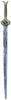 GP16802 – Mittelalter Ritter Antikes Schwert Cosplay – Farbe: Silber