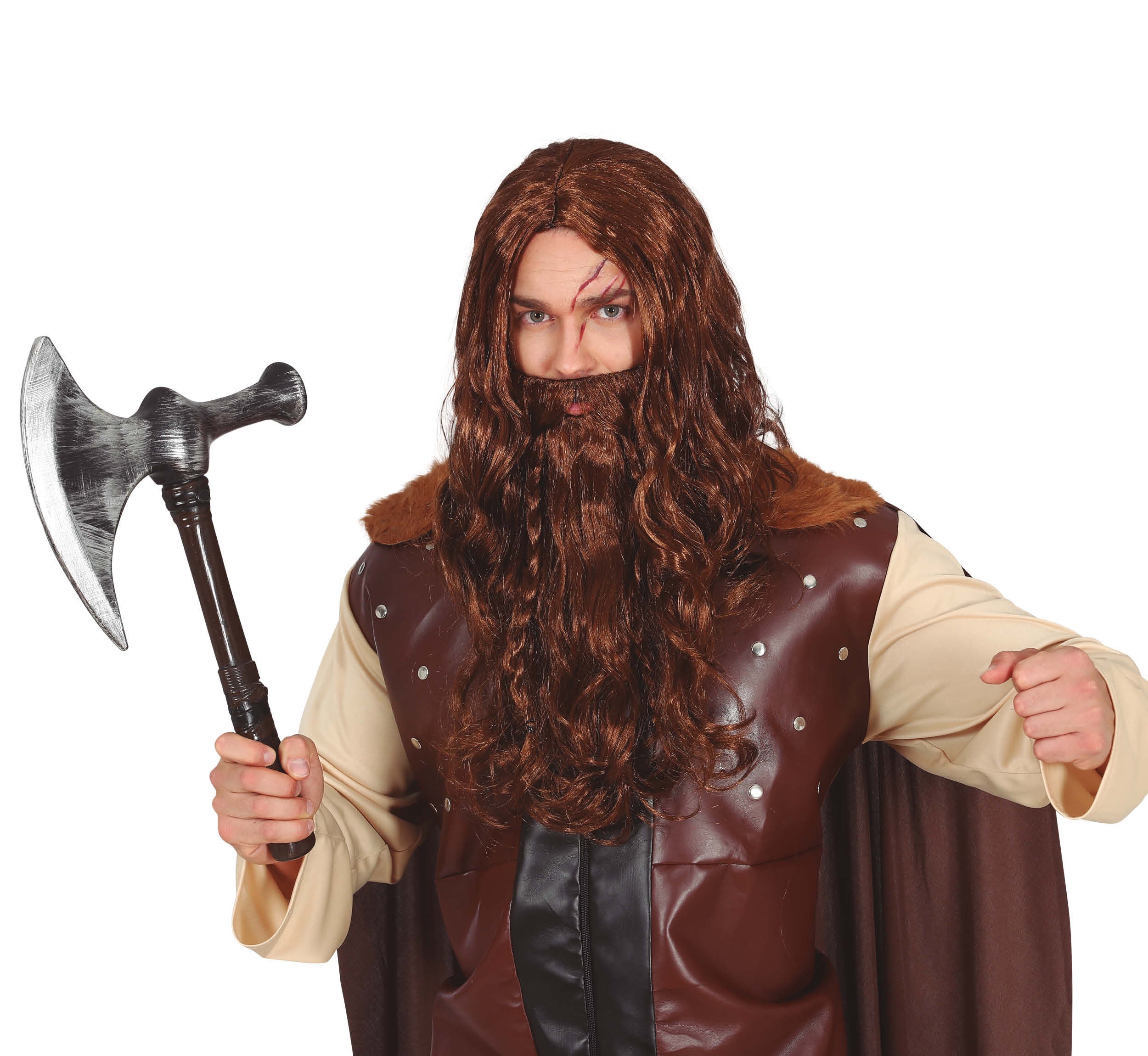 GP16804 – Wikinger Axt 42 cm Mittelalter – Farbe: Silber