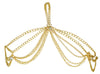 GP16818 – Prinzessin Mittelalter Kopfschmuck Karneval – Farbe: Gold