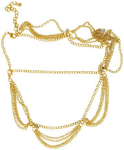 Kopfkette für Damen gold Mittelalter, Bild 4