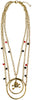 GP16822 – Piratenset Halskette Ohrringe Karneval – Farbe: Gold
