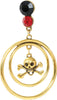 GP16822 – Piratenset Halskette Ohrringe Karneval – Farbe: Gold