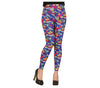 GP17550 – 90s Retro Bunt Party Muster Leggings – Größe: 42 - 44 (L)