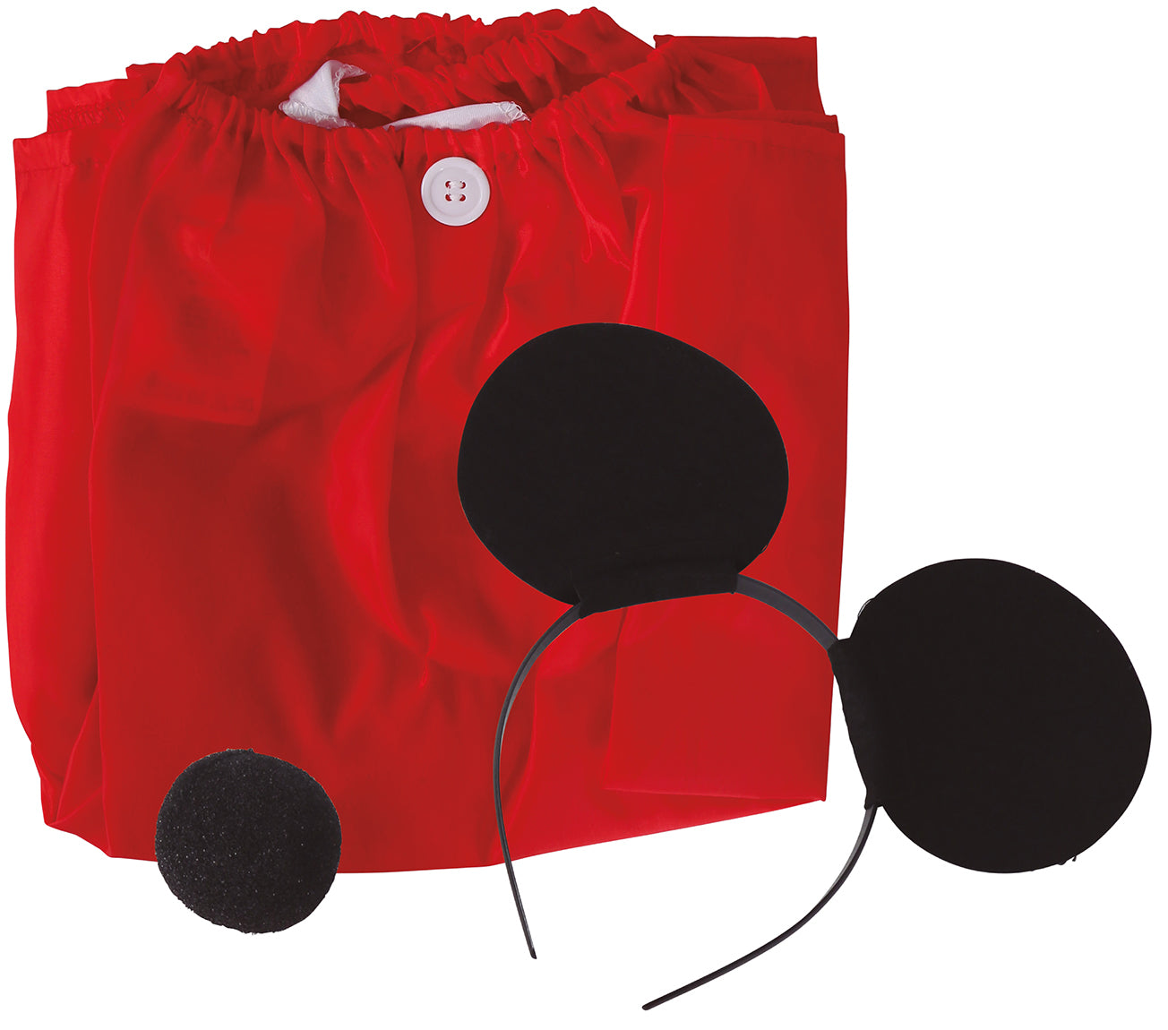 GP16839 – Maus Kostüm Karneval Erwachsene – Farbe: Rot