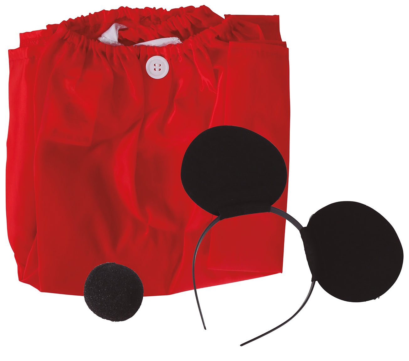 GP16839 – Maus Kostüm Karneval Erwachsene – Farbe: Rot