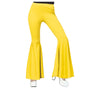 GP16856 – 70S Retro Gelb Festival Schlaghose – Größe: 38 - 40 (M) – Farbe: Gelb