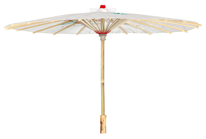GP16890 – Asiatische Eleganz Sonnenschirm Kirschblüten – Farbe: Beige