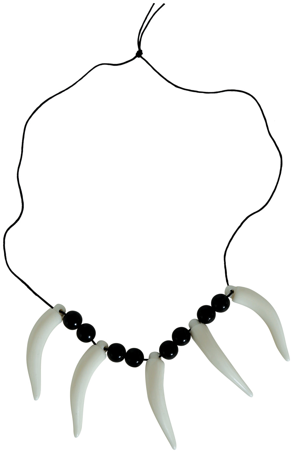GP16901 – Troglodyten Halsband Karneval Schmuck – Farbe: Beige