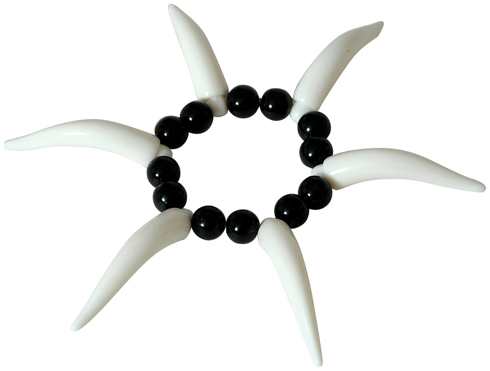 GP16901 – Troglodyten Halsband Karneval Schmuck – Farbe: Beige