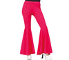 GP16858 – 70S Festival Schlaghose Retro Flair Tanz – Größe: 42 - 44 (L) – Farbe: Pink