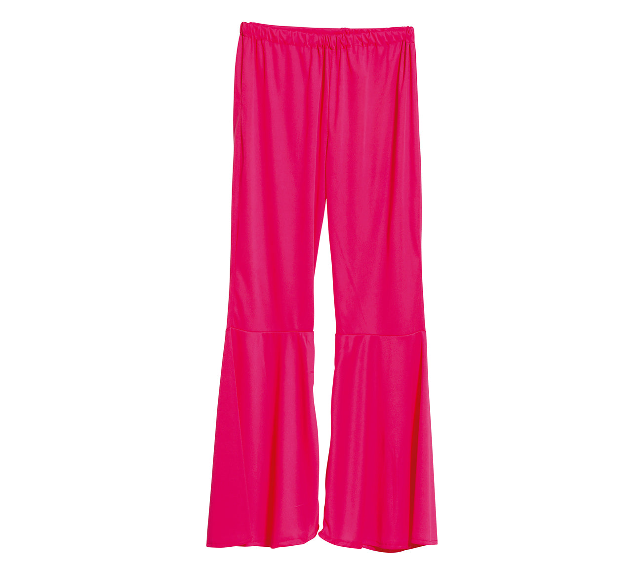 GP16858 – 70S Festival Schlaghose Retro Flair Tanz – Größe: 42 - 44 (L) – Farbe: Pink