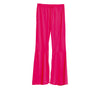 GP16858 – 70S Festival Schlaghose Retro Flair Tanz – Größe: 42 - 44 (L) – Farbe: Pink
