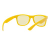 GP16934 – 80s 90s Retro Brille Weiß Klassiker – Farbe: Gelb