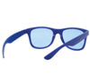 GP16934 – 80s 90s Retro Brille Weiß Klassiker – Farbe: Blau