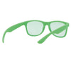 GP16934 – 80s 90s Retro Brille Weiß Klassiker – Farbe: Grün