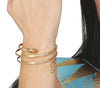 GP16944 – Aegypten Schlangenarmband Fasching Cleopatra – Farbe: Gold