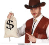 GP16988 – Cowboy Wilder Westen Geldsack Karneval – Farbe: Beige