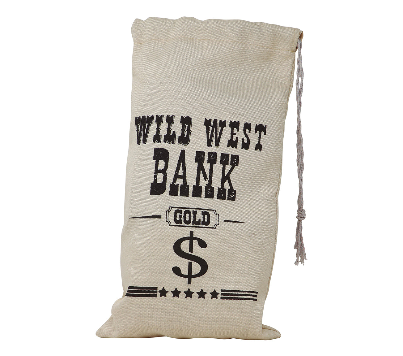 GP16988 – Cowboy Wilder Westen Geldsack Karneval – Farbe: Beige