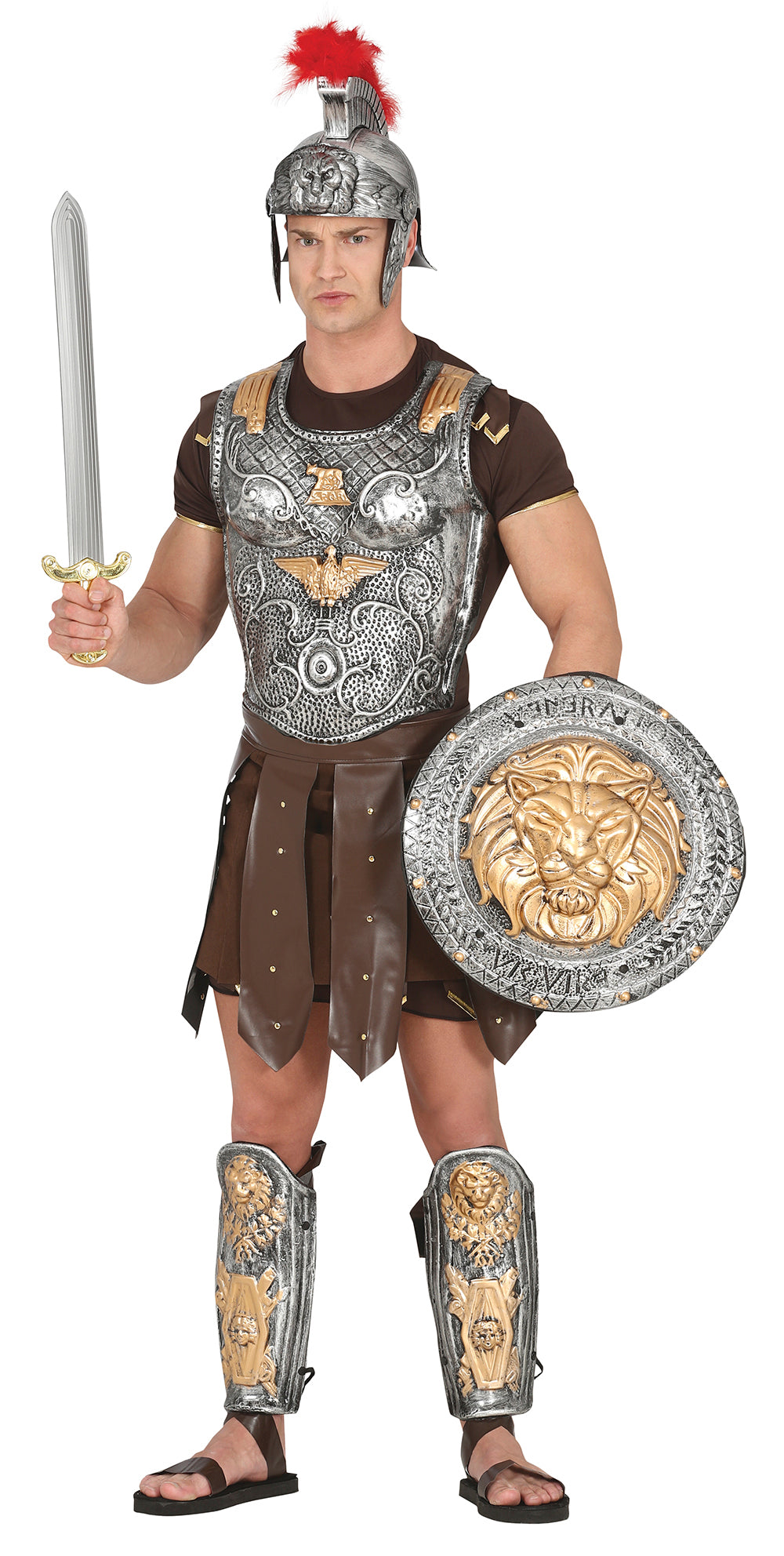 GP16992 – Römer Krieger Schutzwaffe Sturm – Farbe: Silber