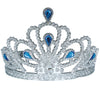 GP17006 – Prinzessin Diadem Blau Silber Mittelalter – Farbe: Silber