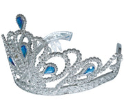 Prinzessin Diadem Blau Silber Mittelalter, Bild 3